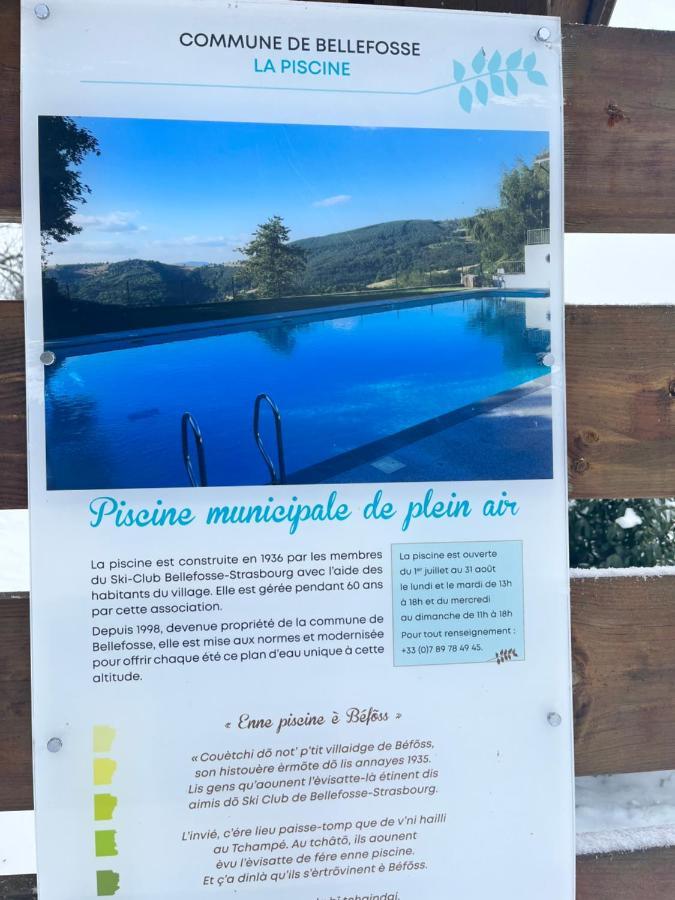 Gite De Montagne -Bellefosse Alsace Экстерьер фото